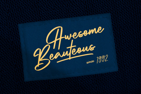 Kurtistown Script Font PNG with transparent background - Preview 2