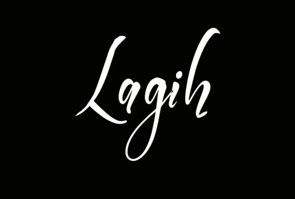 Lagih Font PNG with transparent background - Preview 1