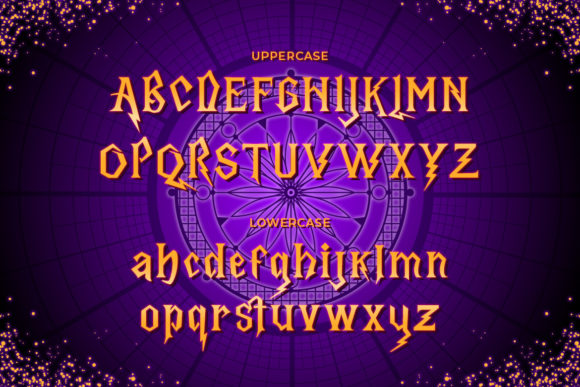 Legendary Runes Font PNG with transparent background - Preview 1