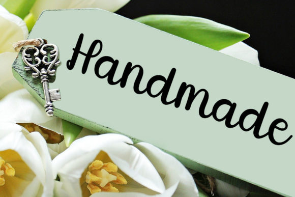 Mommy in Summer Font PNG with transparent background - Preview 1