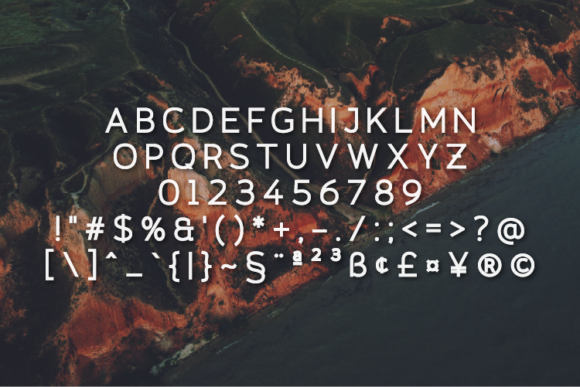 Relathive Font PNG with transparent background - Preview 1