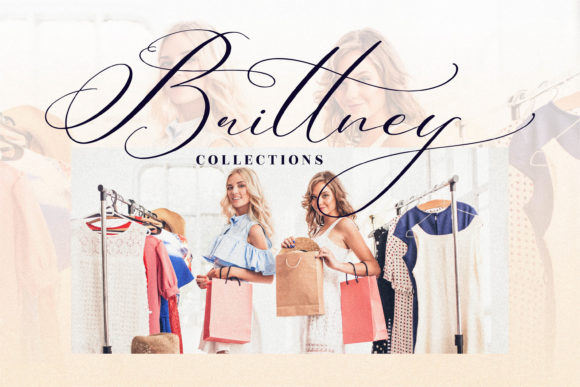 Berlishanty Calligraphy Font - Preview 1