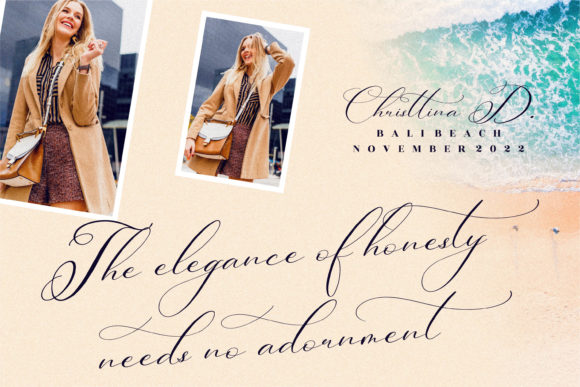 Berlishanty Calligraphy Font - Preview 4