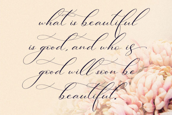 Berlishanty Calligraphy Font - Preview 6