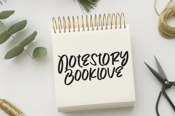 Brush Stroke Font - Preview 3
