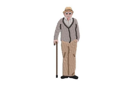 Person Using a Walking Stick