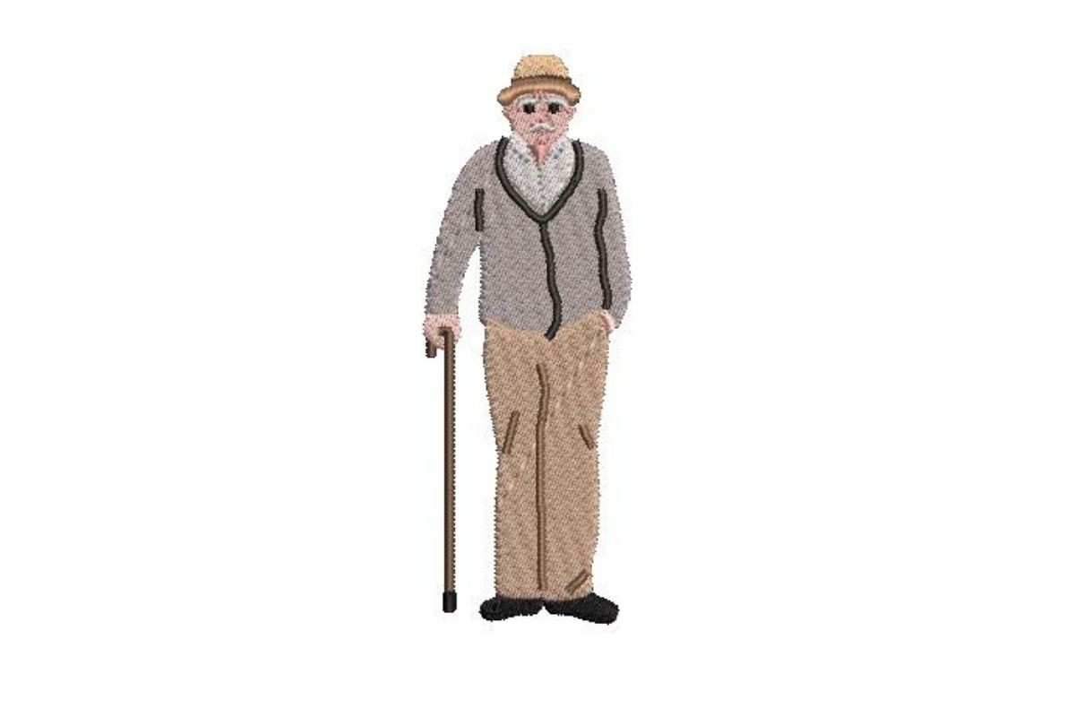 Person Using a Walking Stick