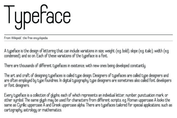 Archee™ Font - Preview 3