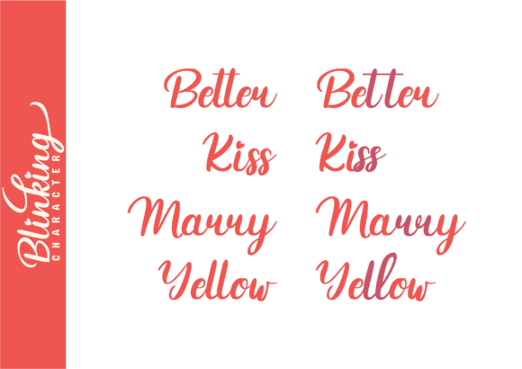 Blinking Font - Preview 3