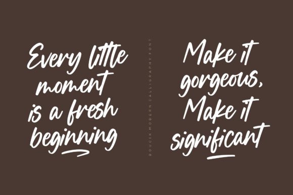 Boucik Font PNG with transparent background - Preview 3