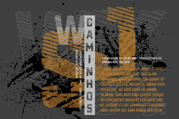 Caminhos Font - Preview 1