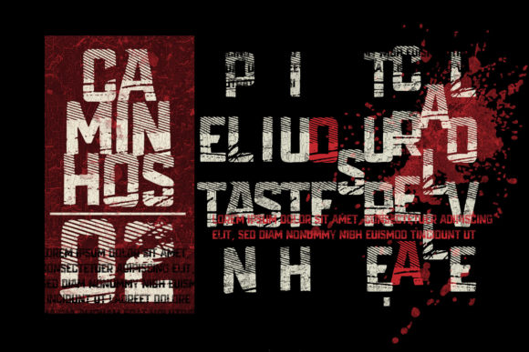 Caminhos Font - Preview 2
