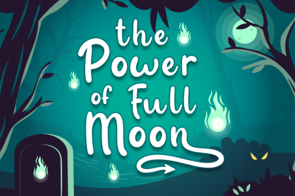 Evil Tail Font PNG with transparent background - Preview 1