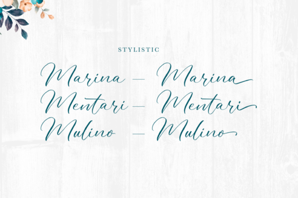 Flaurena Font - Preview 1