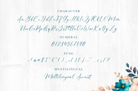 Flaurena Font - Preview 3