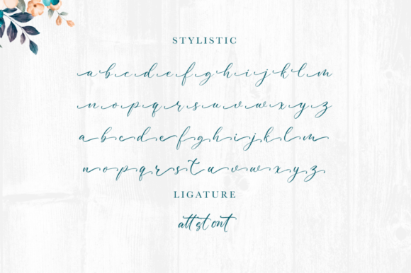 Flaurena Font - Preview 4