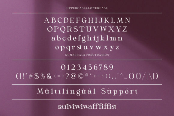Glorine Font - Preview 4