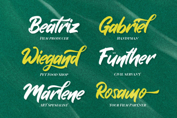 Graby Script Font - Preview 3