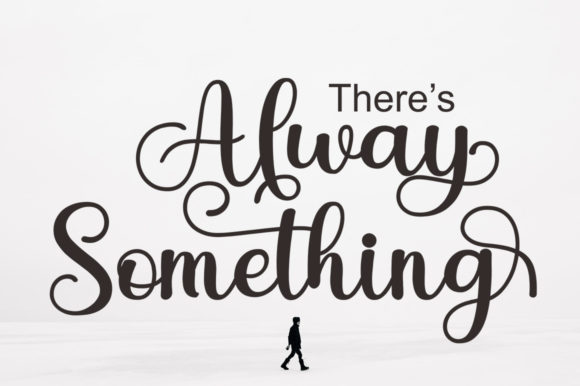 Hey Calligraphy Font PNG with transparent background - Preview 2