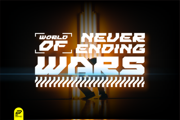 Hypers Techno Font - Preview 3