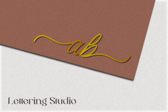 Margareth Rosinante Duo Font PNG with transparent background - Preview 4