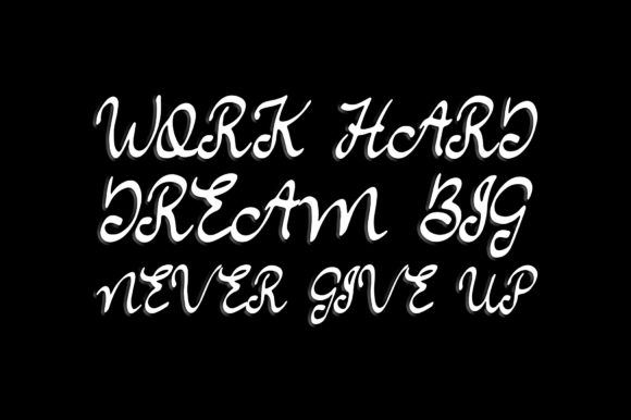 Mikey Font PNG with transparent background - Preview 1