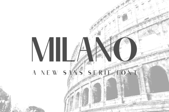 Milano Font