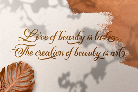Almond Script Font - Preview 3