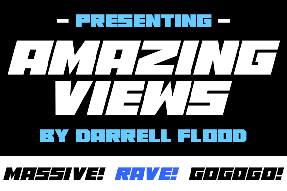 Amazing Views Font - Preview 1