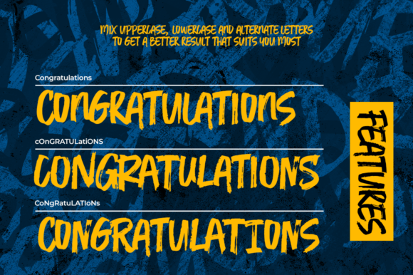Burgendry Font - Preview 3