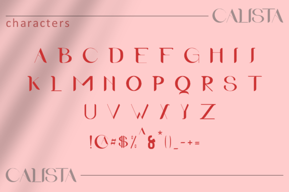Calista Font - Preview 5