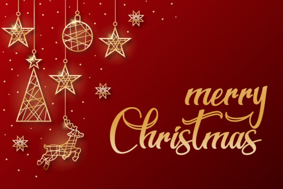 Christmas Queen Font PNG with transparent background - Preview 4