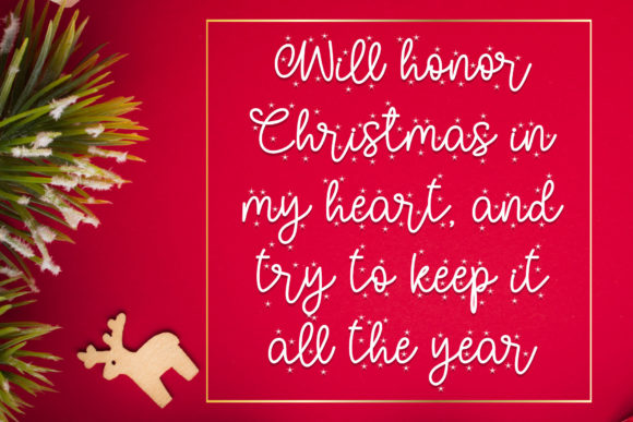 Christmas Soul Font - Preview 1