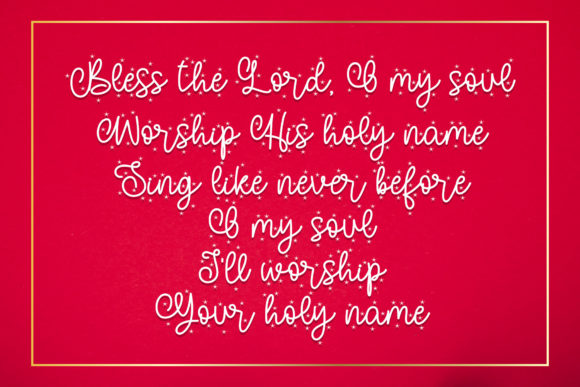Christmas Soul Font - Preview 5