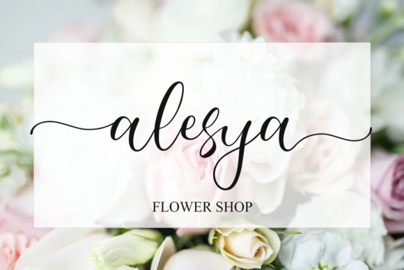 Della Mella Font PNG with transparent background - Preview 4