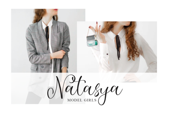Della Mella Font PNG with transparent background - Preview 5