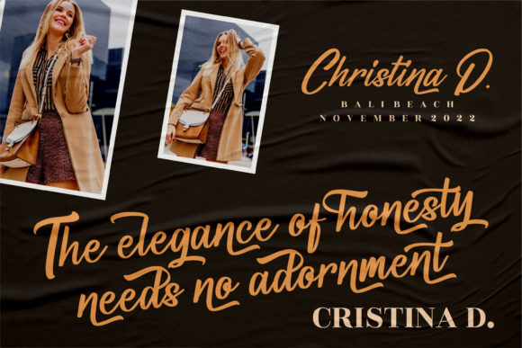 Dominyte Signate Font - Preview 3
