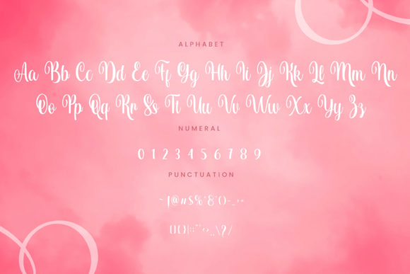 Jacintha Font PNG with transparent background - Preview 5