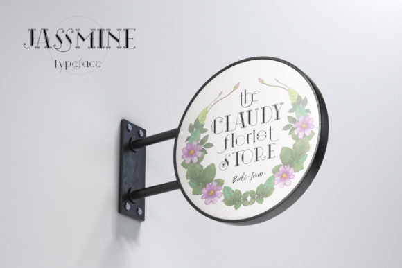 Jassmine Font PNG with transparent background - Preview 3