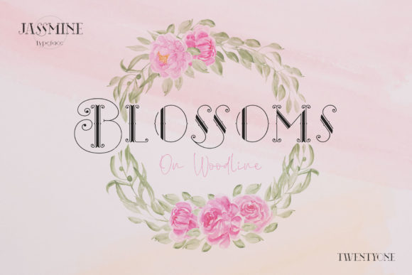 Jassmine Font PNG with transparent background - Preview 5