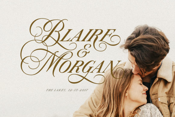 Modern Prestige Font PNG with transparent background - Preview 2