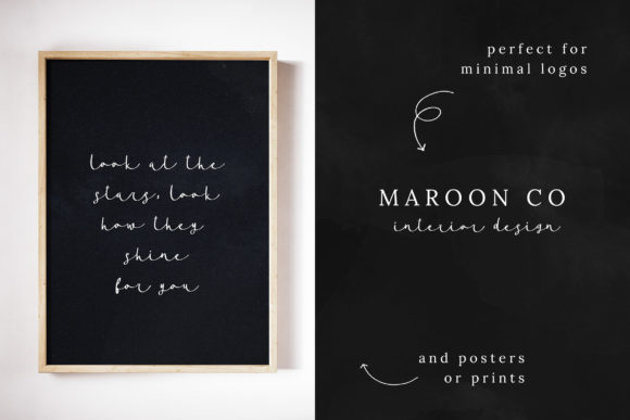 Overleaf Script Font PNG with transparent background - Preview 2