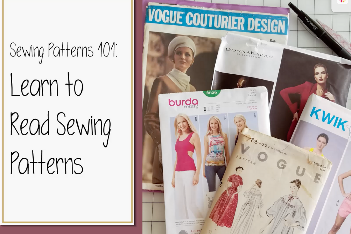 Pattern 101 Online Sewing Patterns 101: Learn to Read Sewing Patterns Course ...