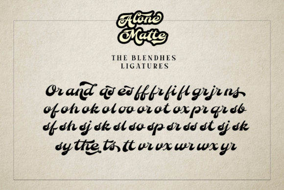 Alone Mate Font - Preview 4