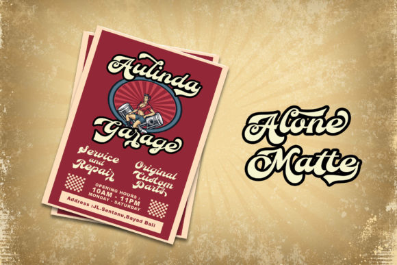 Alone Mate Font - Preview 6