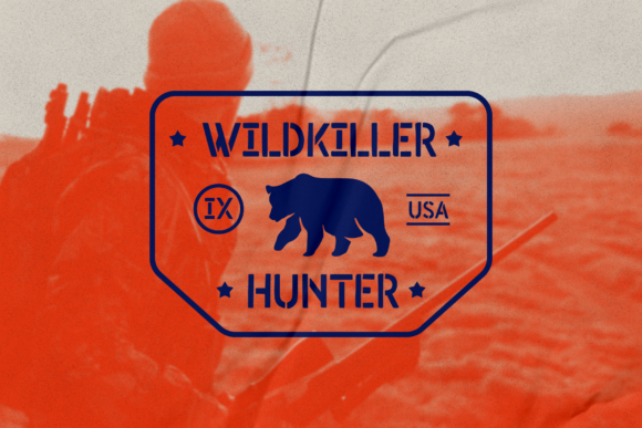 Amateur Hunter Font - Preview 1