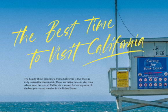 California Quotes Font - Preview 4