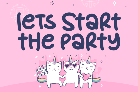 Cheerful & Beautiful Font - Preview 3