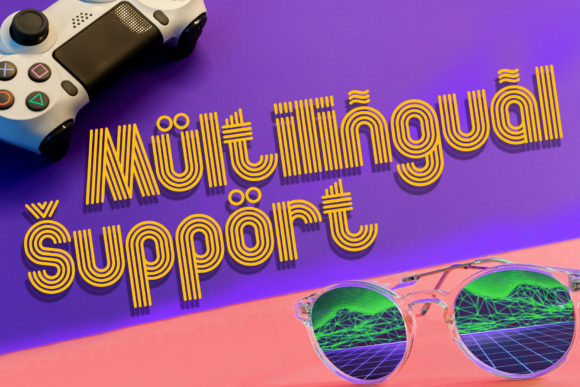 Clubeight Font font preview - 5