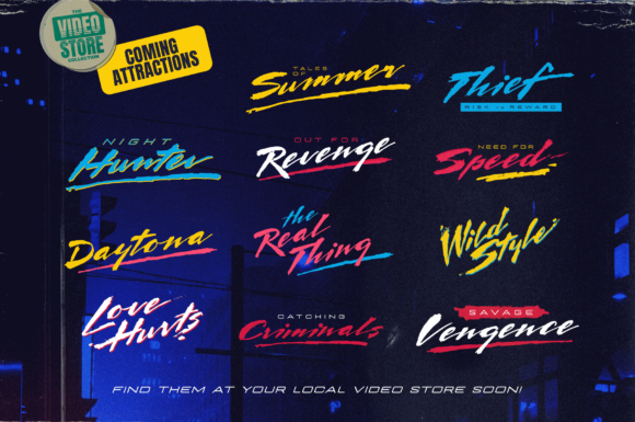 Endless Sunrise Font - Preview 6